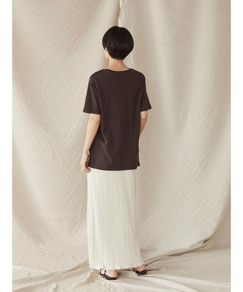 AMERICAN HOLIC（アメリカンホリック）の「カットプリーツタイトスカート（スカート・レディース・ブラック/ブルー/ライトグリーン/グレイッシュベージュ・S/M/L）」の20枚目の写真