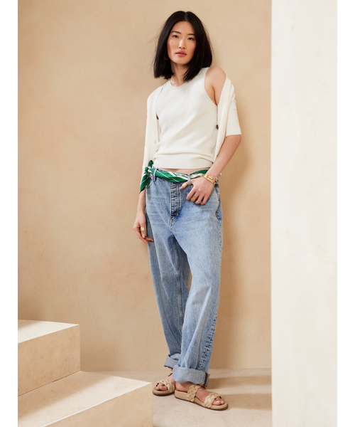 Banana Republic（バナナリパブリック）の「スクープ セータータンクトップ（ニット/セーター・レディース・ホワイト/ブラック/ベージュ・S/M/XS/L）」の10枚目の写真