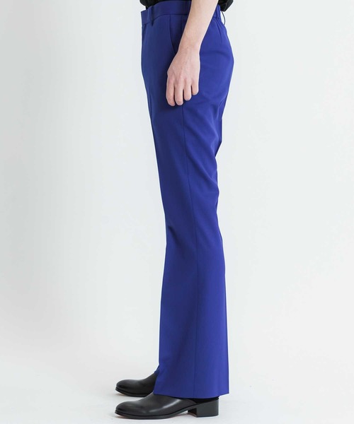 LiNoH（リノー）の「TW FLARE PANTS（スラックス・メンズ・ブラック/グリーン/ブルー・1/2）」の6枚目の写真