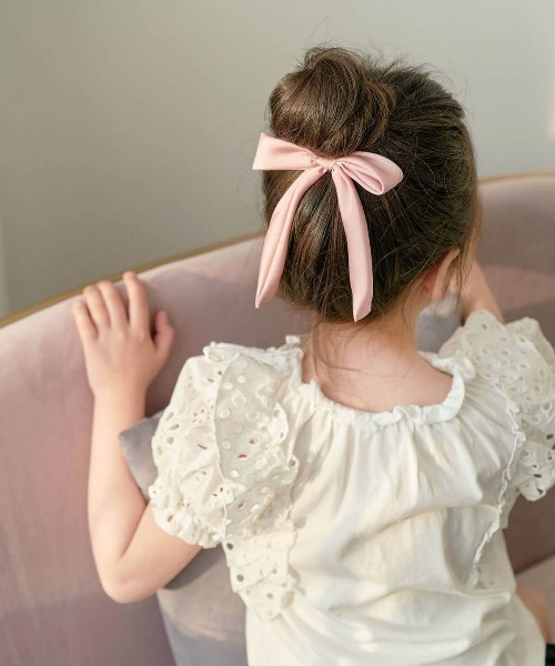 【NEWラベンダー＆ピンク】ナチュラルリボン♡ヘアゴム NEWラベンダー＆ピンク】ナチュラルリボン♡ヘアゴム