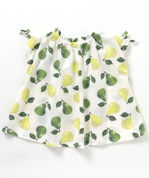apres les cours（アプレレクール）の「3柄フルーツチュニック（チュニック・キッズ・オレンジ/アイボリー/ラベンダー・90/100/110/120/80/130/140）」の12枚目の写真