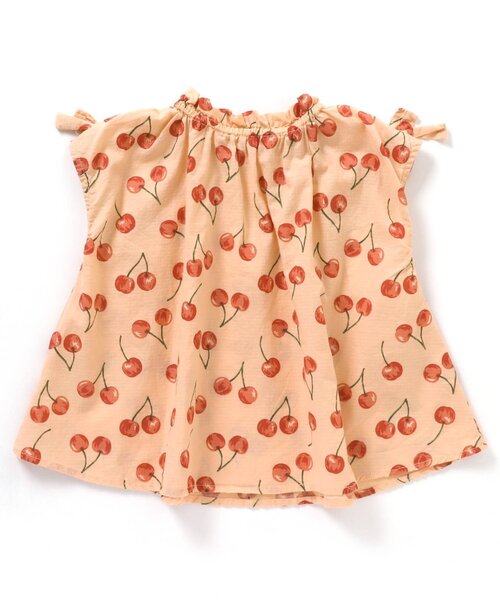 apres les cours（アプレレクール）の「3柄フルーツチュニック（チュニック・キッズ・オレンジ/アイボリー/ラベンダー・90/100/110/120/80/130/140）」の10枚目の写真