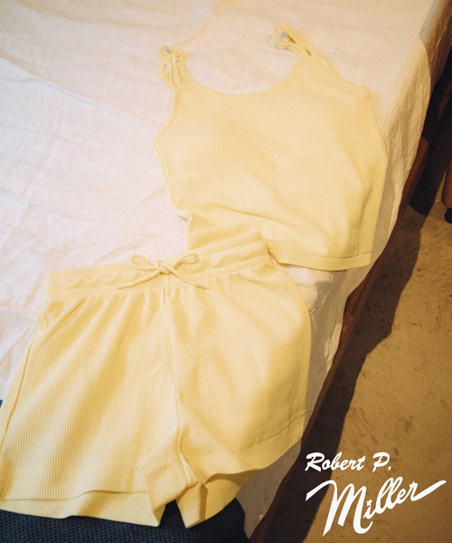 MILLER(ミラー)の「【MILLER×Oriens】ミラー別注SETUP(Tシャツ/カットソー・レディース・ライトグリーン/ダークネイビー/ライトイエロー/ネイビー/イエロー/グリーン・FREE)」の5枚目の写真