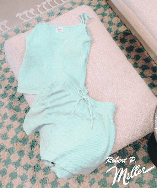 MILLER(ミラー)の「【MILLER×Oriens】ミラー別注SETUP(Tシャツ/カットソー・レディース・ライトグリーン/ダークネイビー/ライトイエロー/ネイビー/イエロー/グリーン・FREE)」の1枚目の写真