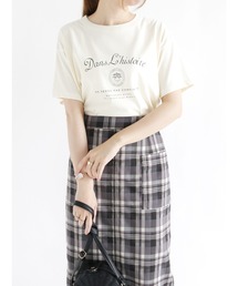 Te chichi | カレッジロゴTシャツ(Tシャツ/カットソー)