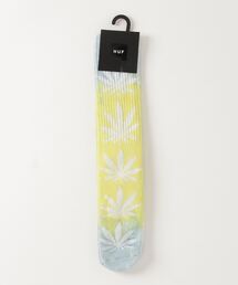 HUF（ハフ）の「【HUF】ハフ PLANTLIFE TIEDYE SOCK 靴下 クルーソックス SK00432（ソックス/靴下）」