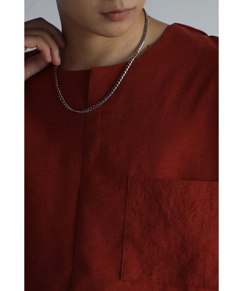 CREARE -LINO-（クレアーレリノ）の「ステンレス喜平チェーンネックレス<ユニセックス>（ネックレス・メンズ・ブラック系その他/ブラック系その他2/ゴールド系その他/ブラック系その他3/シルバー系/ゴールド系その他2/ゴールド系その他3/シルバー系1/シルバー系2・M/L）」の5枚目の写真