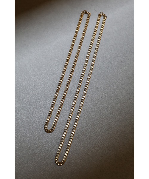 CREARE -LINO-（クレアーレリノ）の「ステンレス喜平チェーンネックレス<ユニセックス>（ネックレス・メンズ・ブラック系その他/ブラック系その他2/ゴールド系その他/ブラック系その他3/シルバー系/ゴールド系その他2/ゴールド系その他3/シルバー系1/シルバー系2・M/L）」の8枚目の写真
