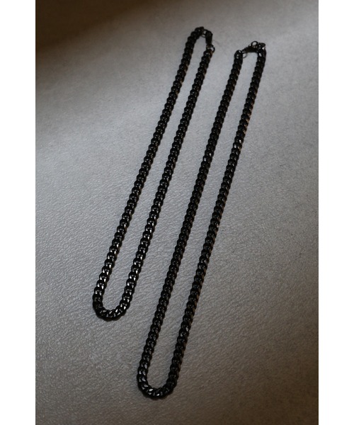 CREARE -LINO-（クレアーレリノ）の「ステンレス喜平チェーンネックレス<ユニセックス>（ネックレス・メンズ・ブラック系その他/ブラック系その他2/ゴールド系その他/ブラック系その他3/シルバー系/ゴールド系その他2/ゴールド系その他3/シルバー系1/シルバー系2・M/L）」の15枚目の写真