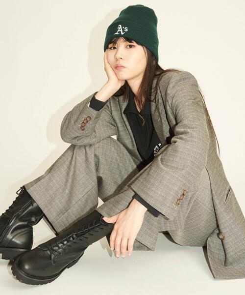 BEAUTY&YOUTH UNITED ARROWS（ビューティーアンドユースユナイテッドアローズ）の「レザー ミドル レースアップ ブーツ（ブーツ・レディース・ブラック・38/36/37/36h/37h）」の9枚目の写真