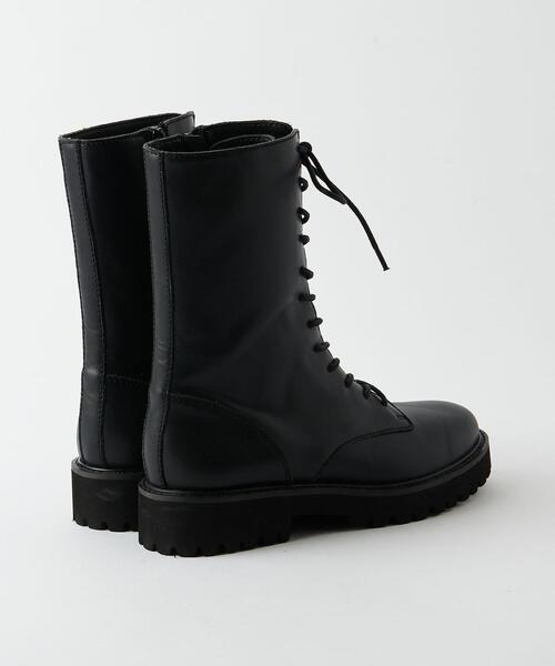BEAUTY&YOUTH UNITED ARROWS（ビューティーアンドユースユナイテッドアローズ）の「レザー ミドル レースアップ ブーツ（ブーツ・レディース・ブラック・38/36/37/36h/37h）」の15枚目の写真