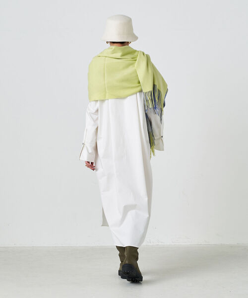 NOLLEY’S Sophi（ノーリーズソフィ）の「ビッグカフスシャツワンピース（シャツワンピース・レディース・オフホワイト/ブルー系その他3・38）」の20枚目の写真