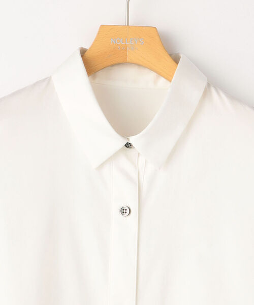 NOLLEY’S Sophi（ノーリーズソフィ）の「ビッグカフスシャツワンピース（シャツワンピース・レディース・オフホワイト/ブルー系その他3・38）」の15枚目の写真