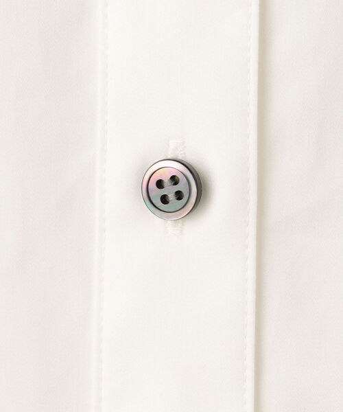 NOLLEY’S Sophi（ノーリーズソフィ）の「ビッグカフスシャツワンピース（シャツワンピース・レディース・オフホワイト/ブルー系その他3・38）」の7枚目の写真