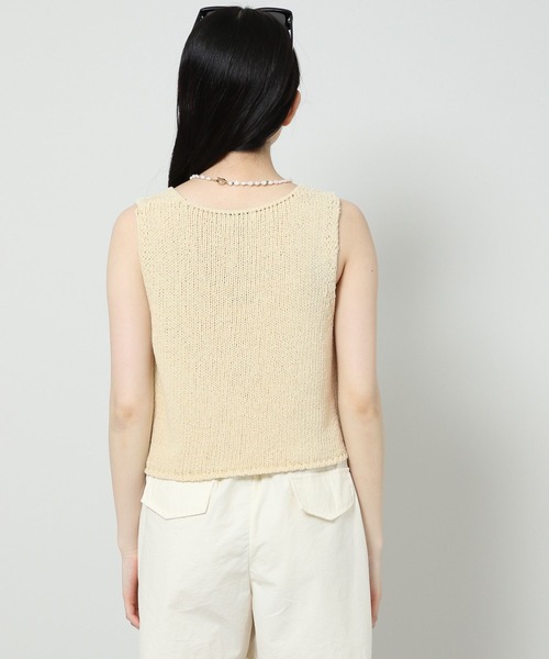ALAND（エーランド）の「3.3 Field Trip／33 V-NECK VEST 2124449（ベスト・レディース・アイボリー/イエロー・FREE）」の16枚目の写真