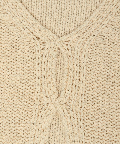 ALAND（エーランド）の「3.3 Field Trip／33 V-NECK VEST 2124449（ベスト・レディース・アイボリー/イエロー・FREE）」の19枚目の写真