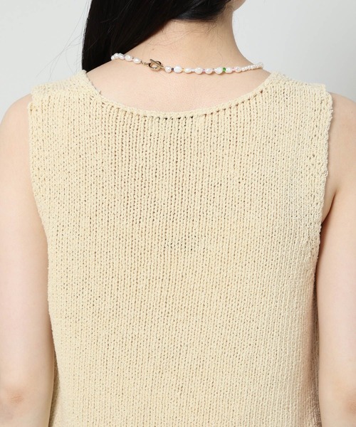 ALAND（エーランド）の「3.3 Field Trip／33 V-NECK VEST 2124449（ベスト・レディース・アイボリー/イエロー・FREE）」の21枚目の写真