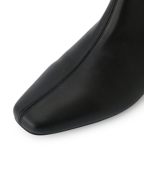 ROPE' PICNIC(ロペピクニック)の「ソフトストレッチセットバックヒールショートブーツ(ブーツ・レディース・ブラック/ブラウン/ホワイト系その他/キナリ・22.5cm/23.0cm/23.5cm/24.0cm/24.5cm/25.0cm)」の22枚目の写真