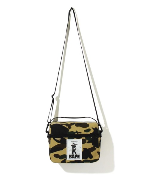 A BATHING APEランチセット(黄色) セール】1ST CAMO LUNCH BAG M（お弁当箱）｜A BATHING APE（ア