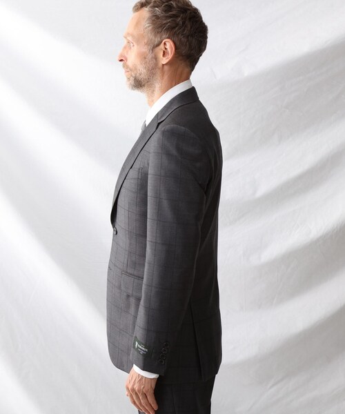 TAKEO KIKUCHI（タケオキクチ）の「◆【DORMEUIL】バーズアイ ウインドウペン スーツ（スーツセット・メンズ・グレー系その他2/ネイビー系1・02/03/04）」の5枚目の写真
