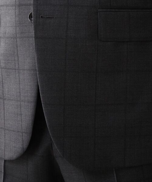 TAKEO KIKUCHI（タケオキクチ）の「◆【DORMEUIL】バーズアイ ウインドウペン スーツ（スーツセット・メンズ・グレー系その他2/ネイビー系1・02/03/04）」の13枚目の写真