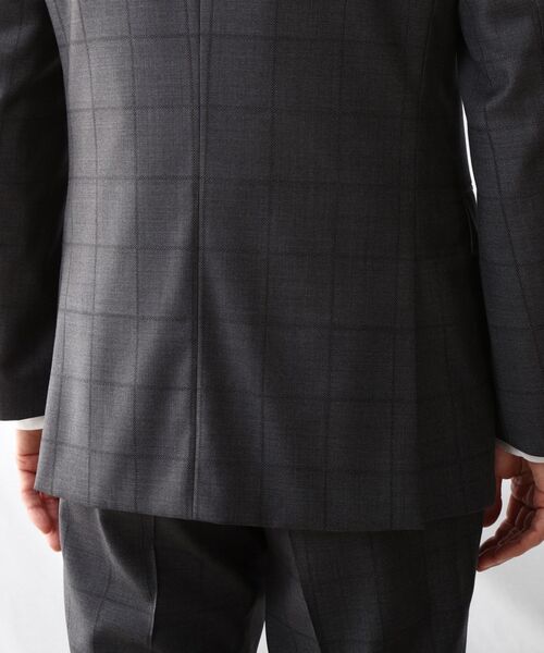 TAKEO KIKUCHI（タケオキクチ）の「◆【DORMEUIL】バーズアイ ウインドウペン スーツ（スーツセット・メンズ・グレー系その他2/ネイビー系1・02/03/04）」の14枚目の写真