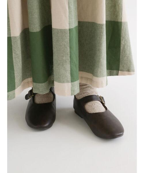 Samansa Mos2（サマンサ モスモス）の「ワンストラップシューズ（パンプス・レディース・ブラウン/キャメル・MEDIUM/LARGE）」の8枚目の写真