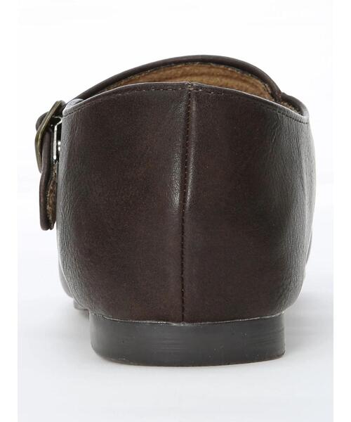 Samansa Mos2（サマンサ モスモス）の「ワンストラップシューズ（パンプス・レディース・ブラウン/キャメル・MEDIUM/LARGE）」の16枚目の写真