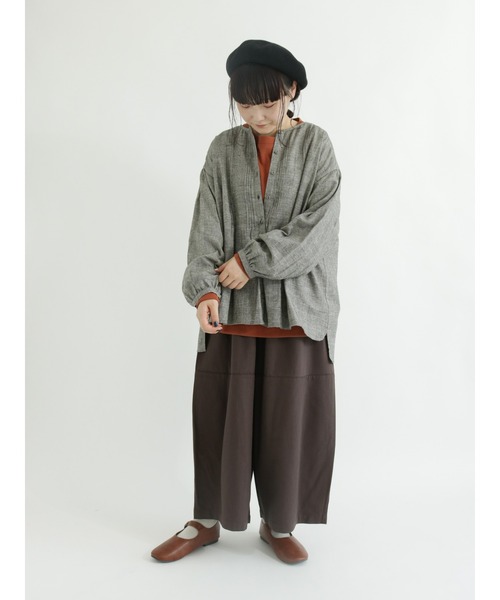 Samansa Mos2（サマンサ モスモス）の「ワンストラップシューズ（パンプス・レディース・ブラウン/キャメル・MEDIUM/LARGE）」の6枚目の写真