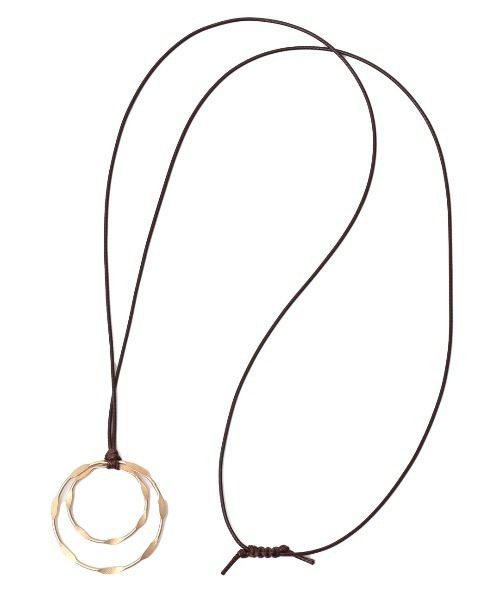 チチカカ（チチカカ）の「ダブルリングネックレス（ネックレス・レディース・シルバー/ゴールド・FREE）」の10枚目の写真