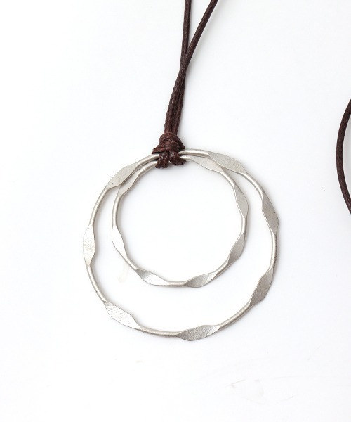 チチカカ（チチカカ）の「ダブルリングネックレス（ネックレス・レディース・シルバー/ゴールド・FREE）」の11枚目の写真