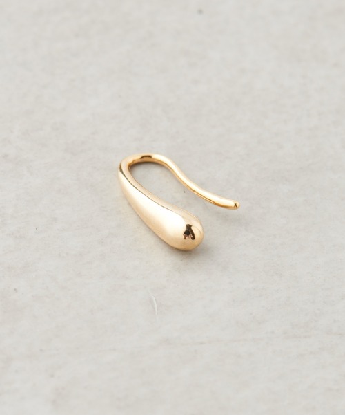 ear PAPILLONNER イアパピヨネ ミニコインピアス 925 ゴールド スターリングシルバー使用/キャッチレス》ミニミニボールフープ