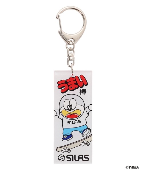 SILAS(サイラス)の「SILASxUMAIBOU KEY CHAIN(キーホルダー・メンズ・ホワイト・ONE SIZE)」の3枚目の写真