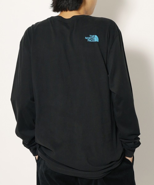 THE NORTH FACE(ザノースフェイス)の「THE NORTH FACE/ザノースフェイス Men’s Long-Sleeve Geo NSE Tee ロンT(Tシャツ/カットソー・メンズ・ブルー/ホワイト/ブラック・M/L/XL)」の9枚目の写真