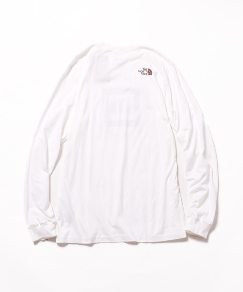 THE NORTH FACE(ザノースフェイス)の「THE NORTH FACE/ザノースフェイス Men’s Long-Sleeve Geo NSE Tee ロンT(Tシャツ/カットソー・メンズ・ブルー/ホワイト/ブラック・M/L/XL)」の5枚目の写真