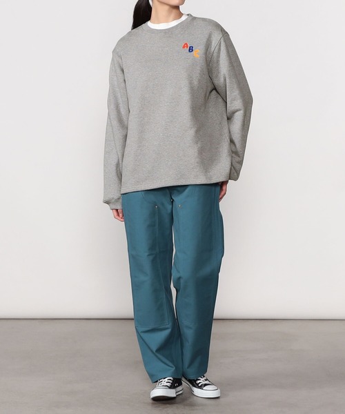 Bshop（ビショップ）の「Tribu-To | スウェットシャツ SCHOOL WOMEN（スウェット・レディース・ライトグレー・X-SMALL）」の3枚目の写真