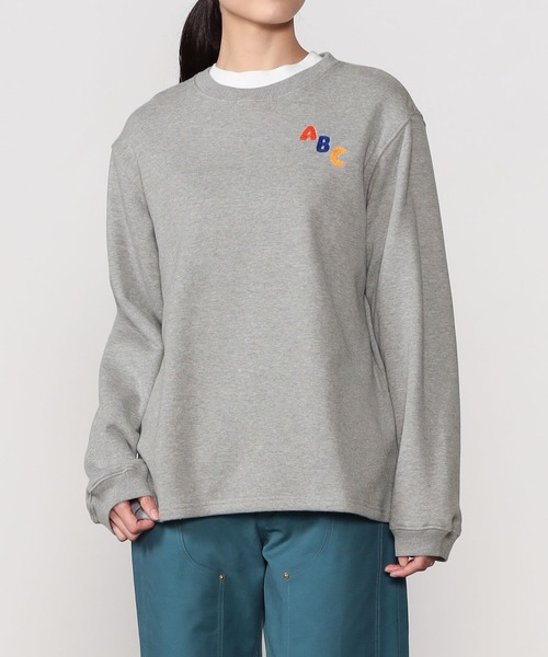 Bshop（ビショップ）の「Tribu-To | スウェットシャツ SCHOOL WOMEN（スウェット・レディース・ライトグレー・X-SMALL）」の5枚目の写真