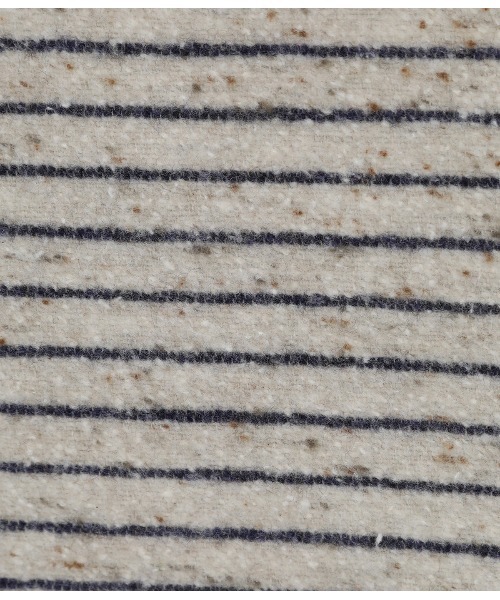 BALLAST ARK（バラストアーク）の「BALLAST ARK / バラストアーク：NEP BORDER PULL OVER：BA06-T002[AST]（Tシャツ/カットソー・メンズ・ホワイト×ネイビー/ブラウン系その他・L/M）」の5枚目の写真