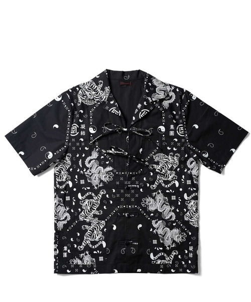 CLOT（クロット）の「CLOT PAJAMA SHIRT（シャツ/ブラウス・メンズ・ブラック・M/L/XL）」の7枚目の写真