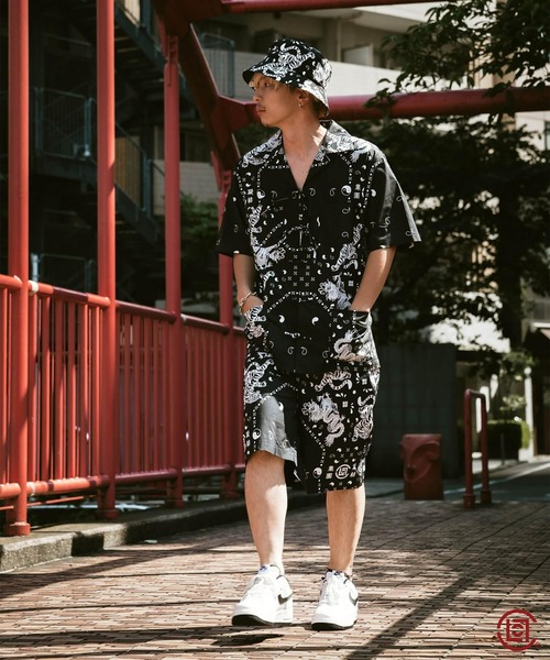 CLOT（クロット）の「CLOT PAJAMA SHIRT（シャツ/ブラウス・メンズ・ブラック・M/L/XL）」の10枚目の写真