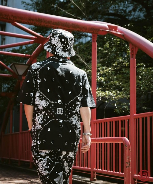 CLOT（クロット）の「CLOT PAJAMA SHIRT（シャツ/ブラウス・メンズ・ブラック・M/L/XL）」の5枚目の写真