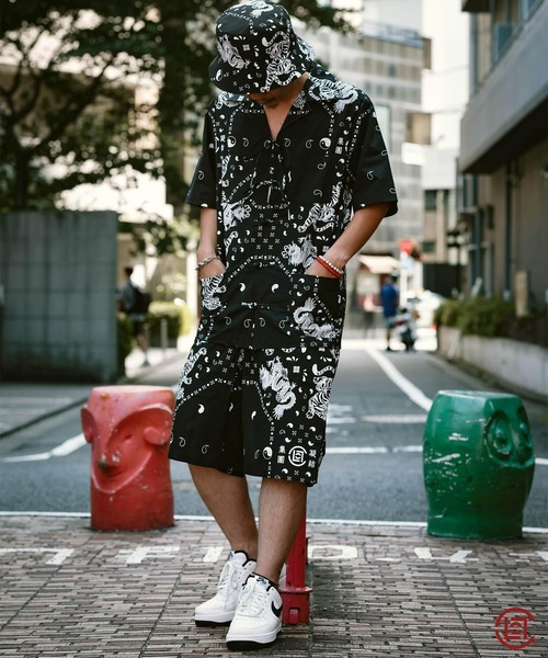 CLOT（クロット）の「CLOT PAJAMA SHIRT（シャツ/ブラウス・メンズ・ブラック・M/L/XL）」の8枚目の写真