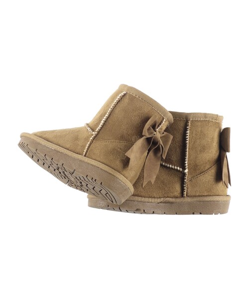 BRANSHES（ブランシェス）の「バックリボンブーツ（ブーツ・キッズ・ブラック/キャメル/ベージュ/ピンク・18.0cm/17.0cm/19.0cm/16.0cm/15.0cm）」の22枚目の写真