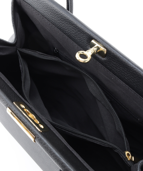 La TOTALITE(ラトータリテ)の「【AULENTTI/オウレンティ】ビットbag(トートバッグ・レディース・ブラック・FREE)」の8枚目の写真