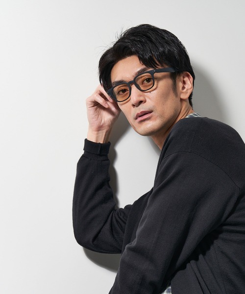 UNITED ARROWS（ユナイテッドアローズ）の「ウエリントン型 サングラス｜ユナイテッドアローズ｜Zoff｜UNITED ARROWS See Blue #14（サングラス・メンズ・ブラック/ブラック系その他・FREE）」の11枚目の写真