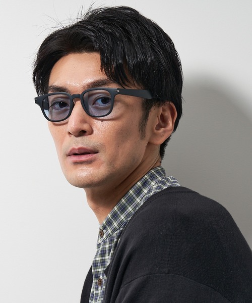 UNITED ARROWS（ユナイテッドアローズ）の「ウエリントン型 サングラス｜ユナイテッドアローズ｜Zoff｜UNITED ARROWS See Blue #14（サングラス・メンズ・ブラック/ブラック系その他・FREE）」の14枚目の写真