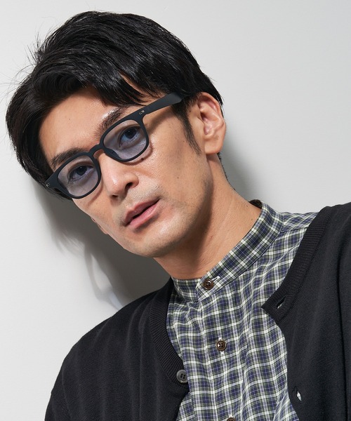 UNITED ARROWS（ユナイテッドアローズ）の「ウエリントン型 サングラス｜ユナイテッドアローズ｜Zoff｜UNITED ARROWS See Blue #14（サングラス・メンズ・ブラック/ブラック系その他・FREE）」の16枚目の写真