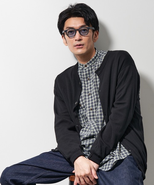 UNITED ARROWS（ユナイテッドアローズ）の「ウエリントン型 サングラス｜ユナイテッドアローズ｜Zoff｜UNITED ARROWS See Blue #14（サングラス・メンズ・ブラック/ブラック系その他・FREE）」の17枚目の写真