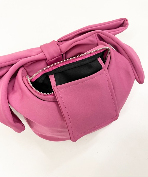 StyleSea（スタイルシー）の「リボンハンドルバッグ（ハンドバッグ・レディース・ピンク・FREE）」の7枚目の写真