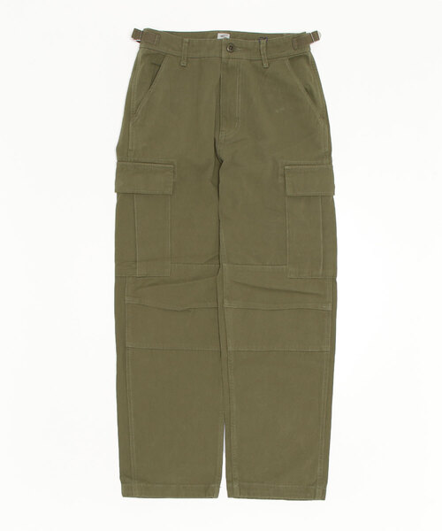 AVIREX（アヴィレックス）の「【Women's】 COTTON TWILL CARGO PANTS / コットン ツイル カーゴパンツ / AVIREX / アヴィレックス（カーゴパンツ・レディース・オリーブ系/レンガ/ブラック・L/M/S）」の3枚目の写真